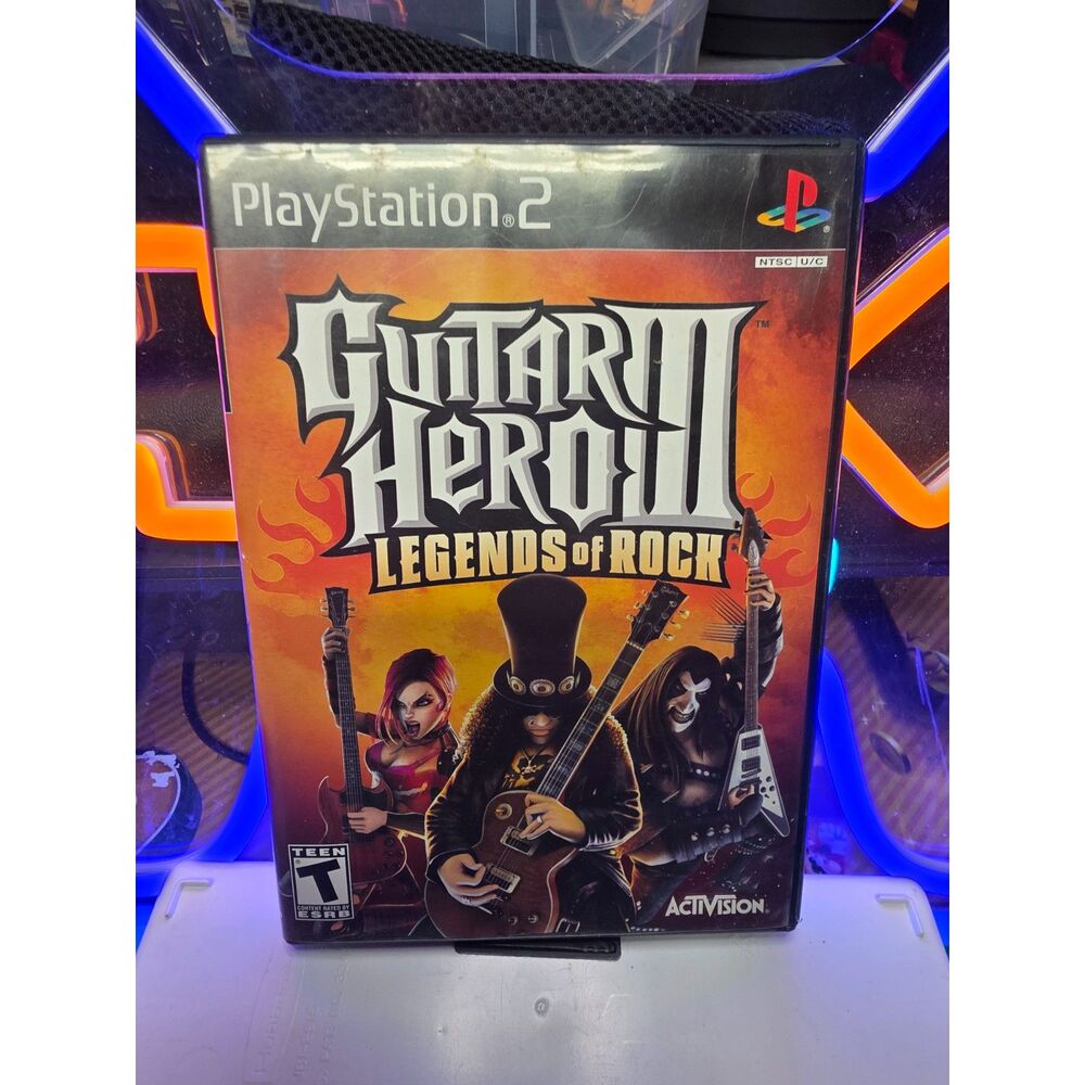 Guitar Hero III Legends of Rock for Sony PlayStation 2